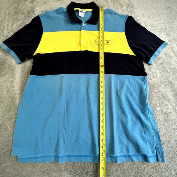 Men’s Vintage Lacoste Polo Shirt – XL – Big Gator – Preppy - Picture 9 of 11